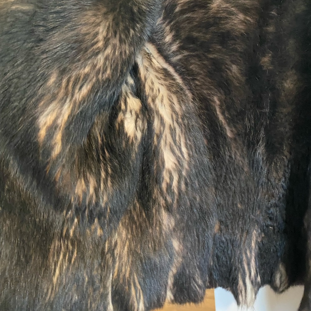 Butter soft sheepskin jacket with fur inside.